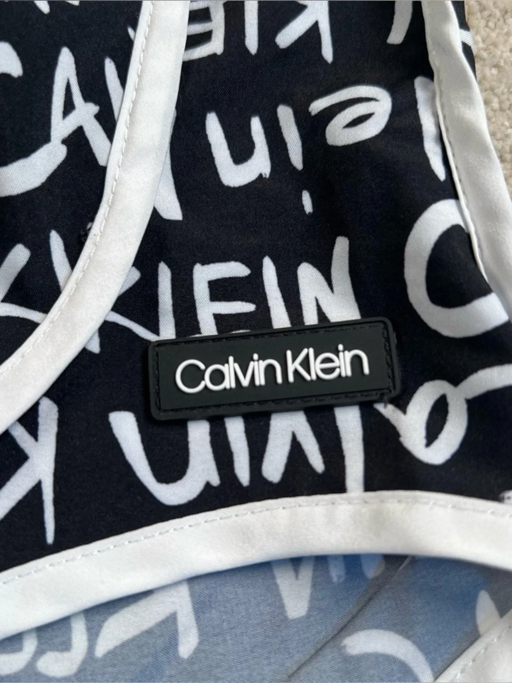 Calvin Klein Shorts Athletic Logo Pull On Casual Running Workout Casual women Lg